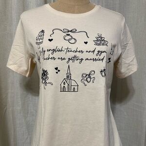 Taylor Swift engagement Graphic Tee - medium